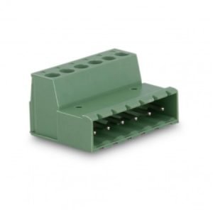 3.81mm Male Pluggable Connector - 6 Pins