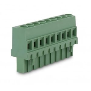 5.08mm Vertical Female Pluggable Terminal Block - 9 Pins