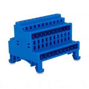 5.08mm Ray Tipi Katlı Soket Klemens - 2x10 Pim