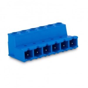 7.62mm Soket Kablo Birleştirici Erkek Klemens - 6 Pim