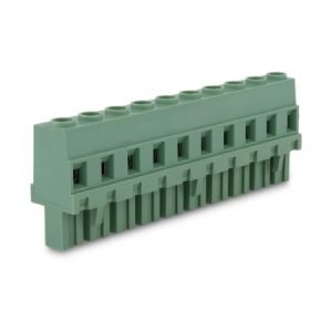 7.62mm Vertical Female Pluggable Terminal Block - 10 Pins