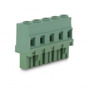 7.62mm Vertical Female Pluggable Terminal Block - 5 Pins