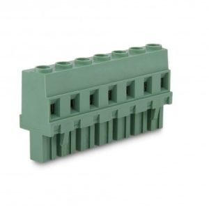 7.62mm Dik Dişi Soket Klemens - 7 Pim