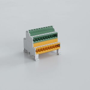 5.08mm Ray Tipi Katlı Çift Renkli Soket Klemens – 2x10 Pim