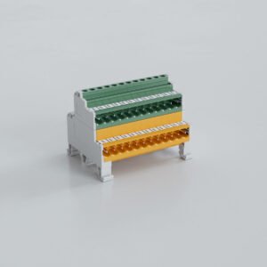 5.08mm Ray Tipi Katlı Çift Renkli Soket Klemens – 2x12 Pim