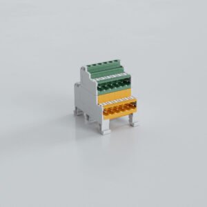 5.08mm Ray Tipi Katlı Çift Renkli Soket Klemens – 2x6 Pim