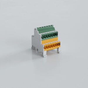 5.08mm Ray Tipi Katlı Çift Renkli Soket Klemens – 2x7 Pim