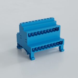 5.08mm Ray Tipi Katlı Soket Klemens - 2x10 Pim