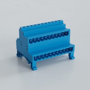 5.08mm Ray Tipi Katlı Soket Klemens - 2x11 Pim