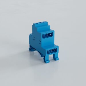 5.08mm Ray Tipi Katlı Soket Klemens - 2x3 Pim