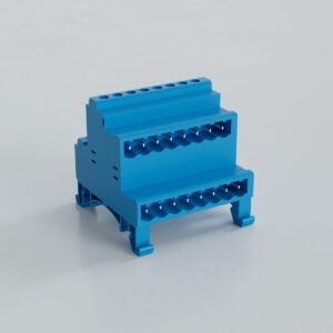 5.08mm Ray Tipi Katlı Soket Klemens - 2x8 Pim