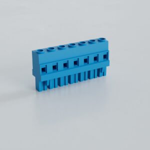 7.62mm Dik Dişi Soket Klemens - 7 Pim