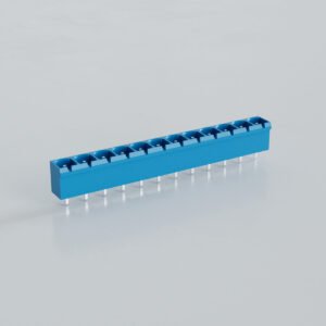 7.62mm Soketli Erkek Klemens 180° - 12 Pim