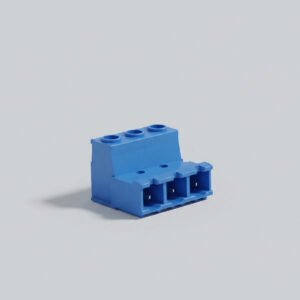 7.62mm Soket Kablo Birleştirici Erkek Klemens - 3 Pim