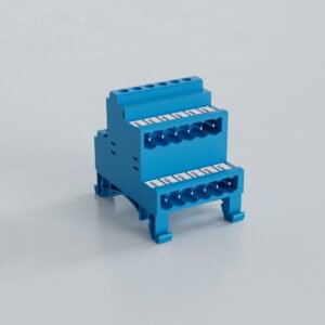 5.08mm Ray Tipi Katlı Soket Klemens - 2x6 Pim